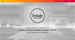 Desktop Screenshot of prelude-reklama.cz